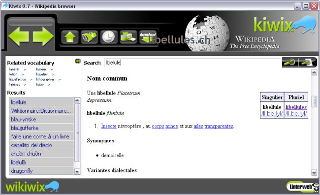 Kiwix wikipedia portable hors ligne