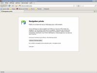 Firefox 3.1 beta 2 Firefox 3.1 beta 2 - session privée