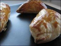 Feuilletés aux pleurotes et jambon de Parme
