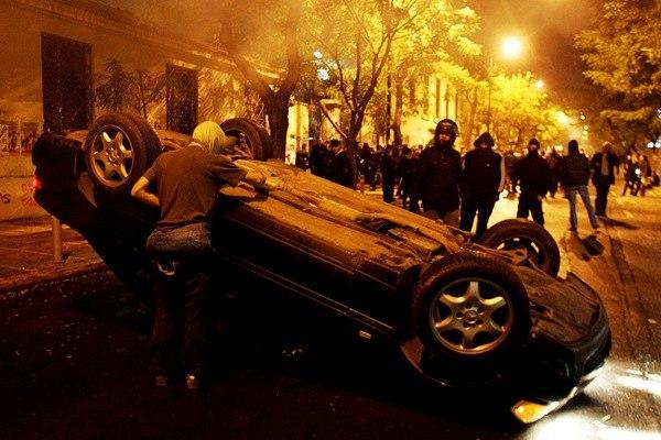 Grèce émeutes urbaines