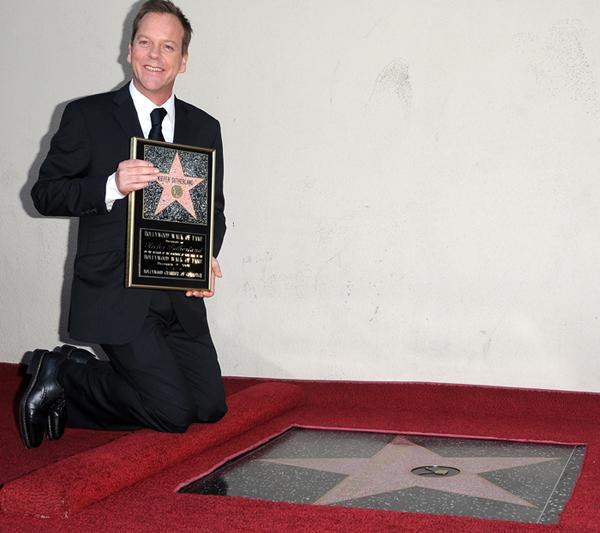 Jack Bauer étoile Hollywood Boulevard!