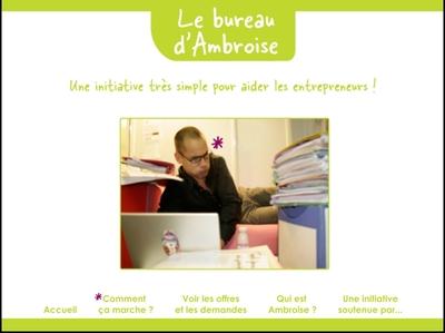 bureau d'Ambroise Devenez Entrepreneur Squatteur