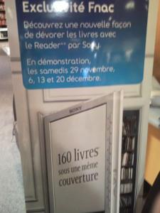 Sony Reader ou comment valoriser l'innovation à la FNAC Sony Reader ou comment valoriser l'innovation à la FNAC