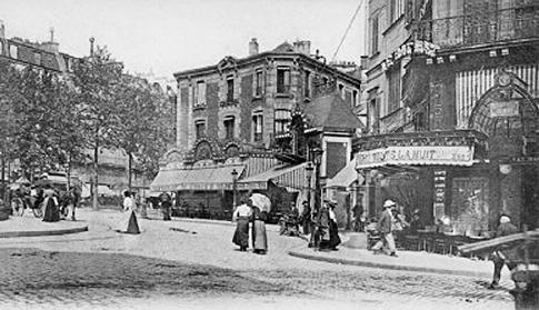 La place Pigalle au début du siècle dernier.