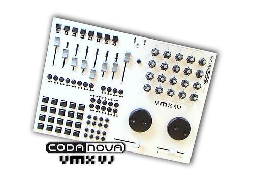 Contrôleur MIDI Codanova VMX VJ, nouvelle version