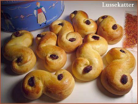 Lussekatter ( brioches suédoises) pr_sentation