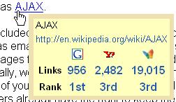 Liste de plugins Firefox pour le référencement : SEO Links