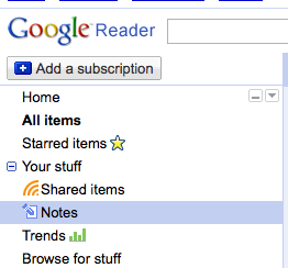 google-reader-20 Google Reader, un outil de productivité pour blogueur [1ère partie]