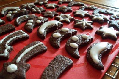 # 1 Biscuits de Noël au chocolat