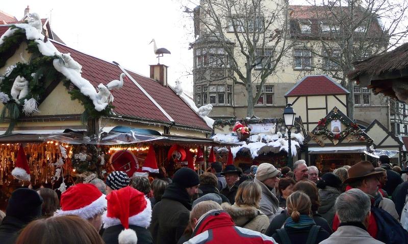 Marchés de Noël à Colmar, Ribeauvillé et Riquewihr (Alsace) : photos 2008
