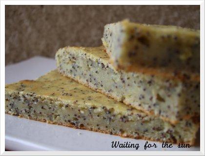 ≈ fondant ricotta citron pavot ≈