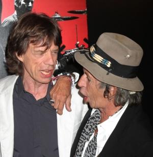 Mick Jagger et Keith Richards