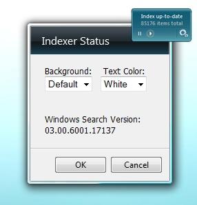 Indexer Status Indexer Status