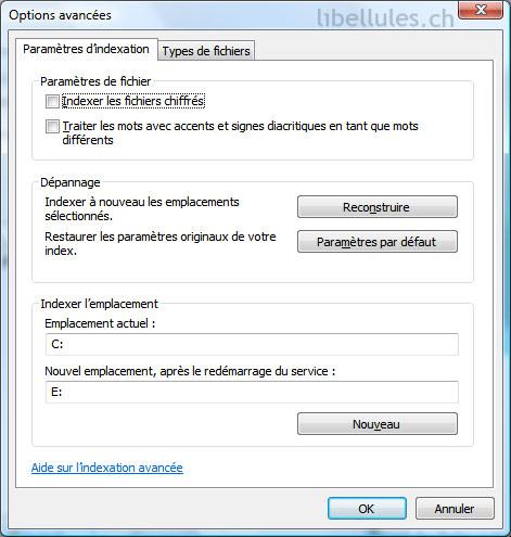 Indexer Status Indexation Vista