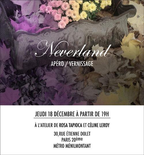 Wonderland et Neverland, des voyages magiques à Ménilmontant neverland