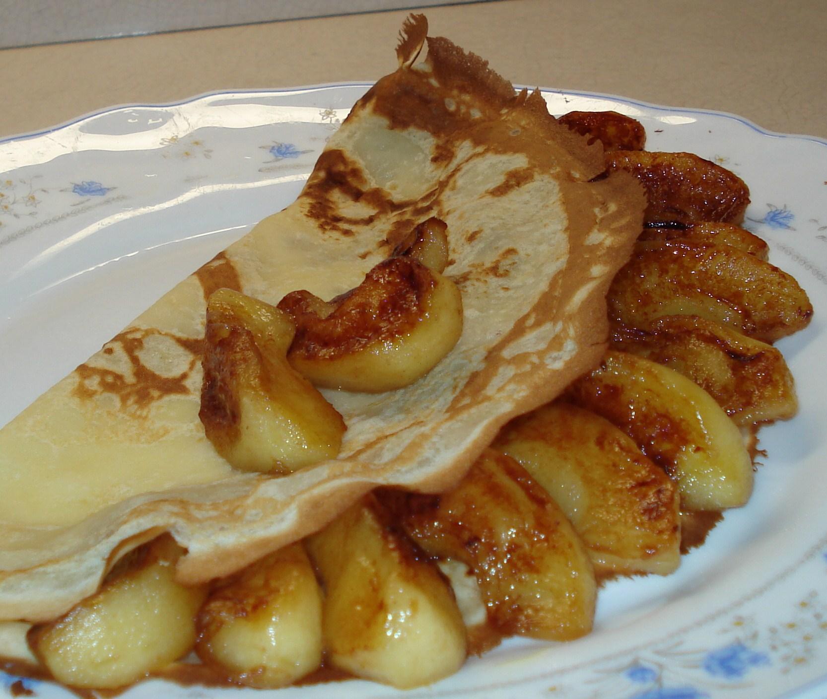Crepe pomme cannelle