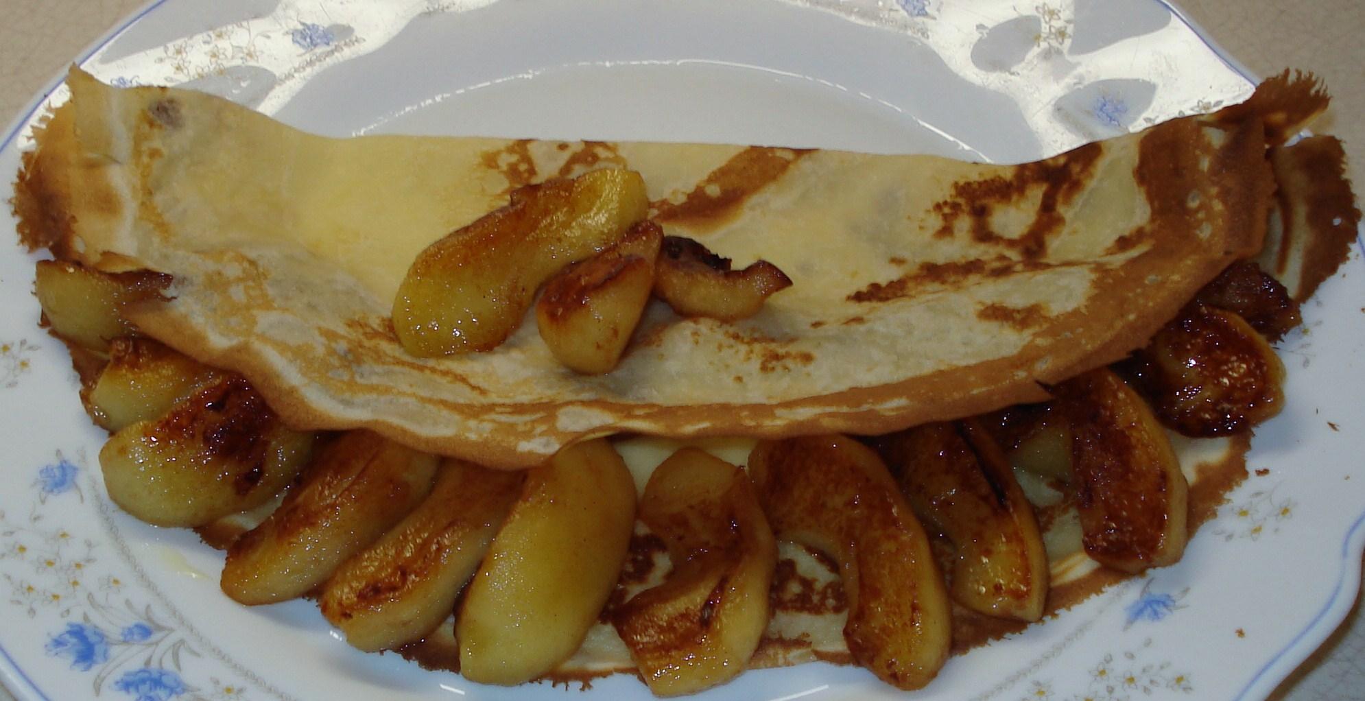 Crepe pomme cannelle