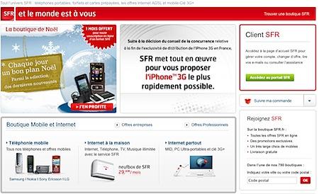 iphone chez SFR et Bouygues