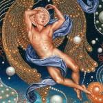 matthew-stradling-peintre-gay-angel Mathew Stradling peinture érotique beaux mecs