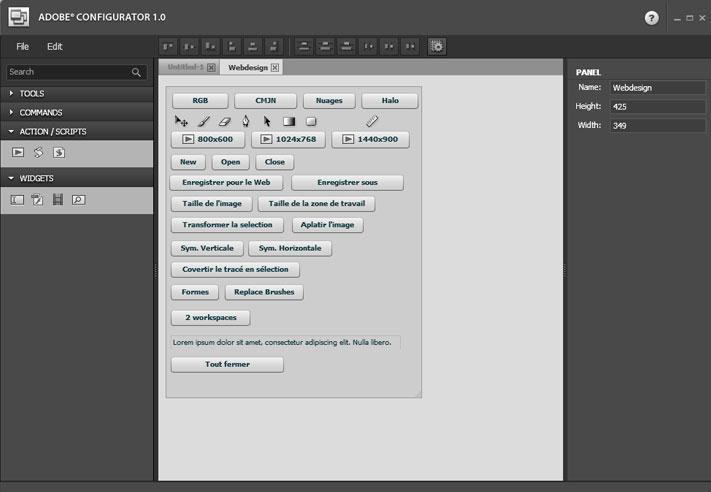 Adobe configurator-screenshot