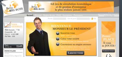 Being the Big Boss, simulation économique et gestion d'entreprise à portée de clic
