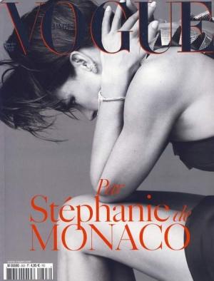 Stéphanie de Monaco en Une de Vogue