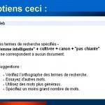 Quand Google ne fait pas son travail