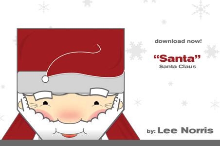 Blokhed: Santa by Lee Norris