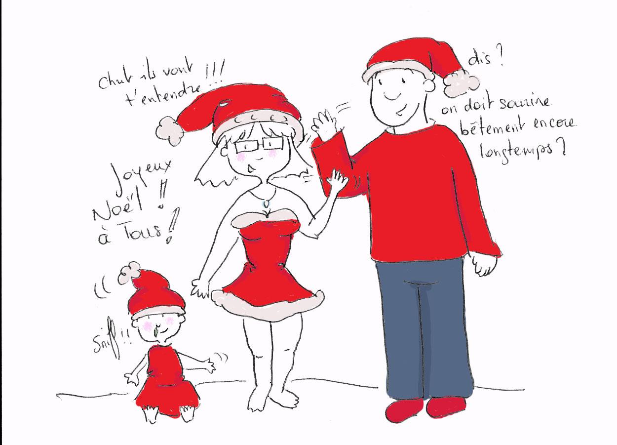 coloriage de noel original