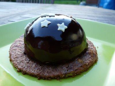 Dôme étoilé aux chocolats