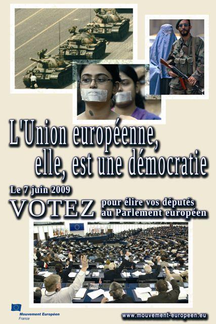 EUROPEENNES: La campagne du Mouvement européen