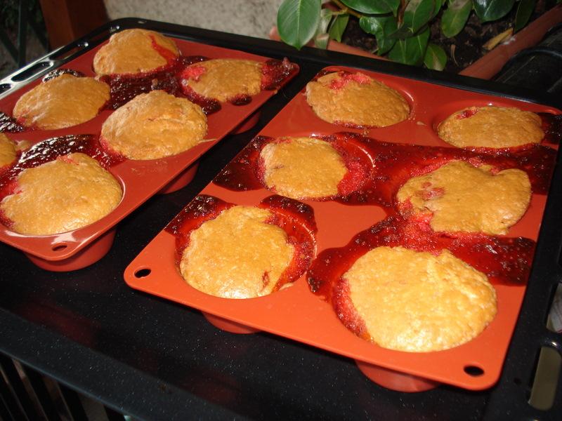 Muffins aux fraises que pour les enfants