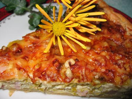 Tarte aux poireaux et aux lardons IMG_9830