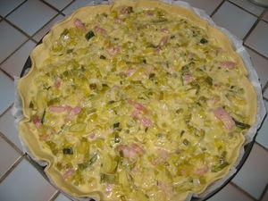Tarte aux poireaux et aux lardons IMG_9808
