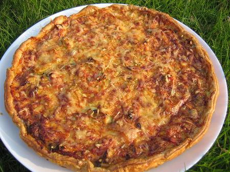 Tarte aux poireaux et aux lardons IMG_9824