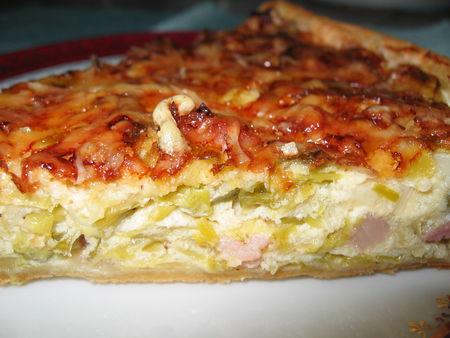 Tarte aux poireaux et aux lardons IMG_9827