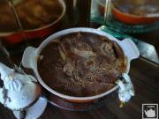 Cliquez pour agrandir : Gratin de pommes-poires à la crème de pralin et noisettes Gratin de pommes-poires à la crème de pralin et noisettes