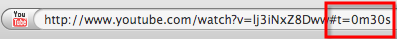 url-youtube Comment démarrer une vidéo YouTube à un moment précis