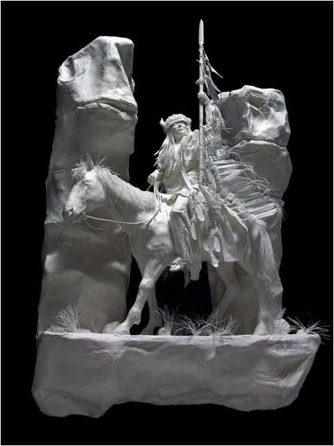 Sculptures en papier