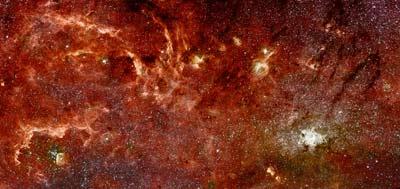 Image détaillée du centre de notre galaxie