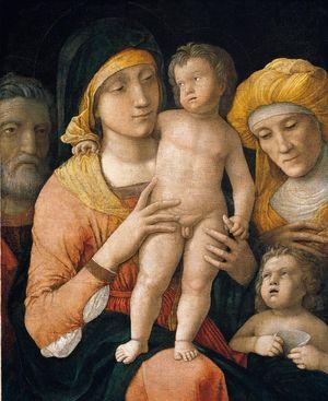 Mantegna Sainte famille