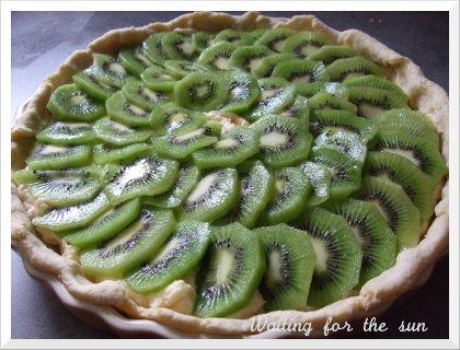 ≈ tarte À la frangipane de citron et aux kiwis ≈ ≈ tarte À la frangipane de citron et aux kiwis ≈