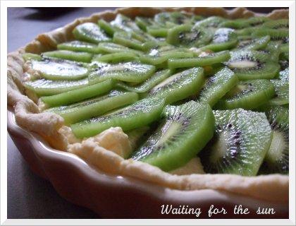 ≈ tarte À la frangipane de citron et aux kiwis ≈ ≈ tarte À la frangipane de citron et aux kiwis ≈