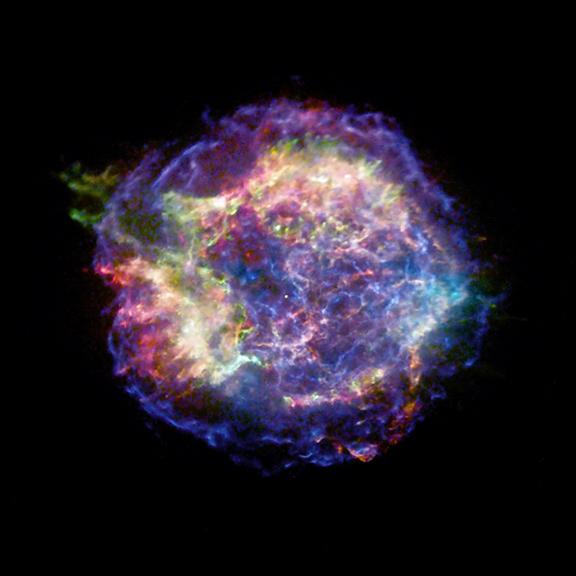Les rémanents de la supernova Cassiopeia A