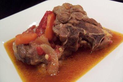 Mijoté d'agneau à la tomate