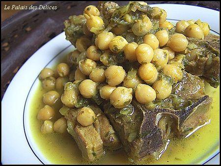Tajine d'agneau aux pois chiches ( Maroc ) Tajine_agneau_pois_chiches_Choumicha__3_