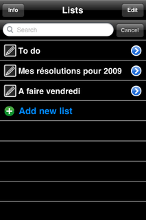 Cinq applications iPhone/iPod Touch que j’utilise…