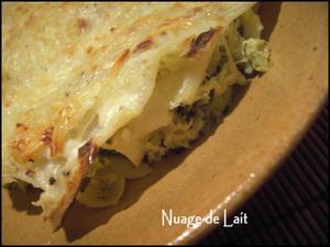 Lasagnes aux Courgettes et Chèvre WW et 1 Menu Dîner Lasagnes aux Courgettes et Chèvre WW et 1 Menu Dîner