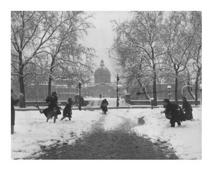 A Paris, la guerre des boules de neige n'aura pas lieu ...
