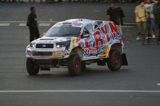Le départ du DAKAR 2009 en Argentine ....